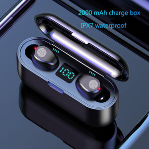 Wireless Bluetooth Earphones with Power-bank charger case - Giftbuzz.com